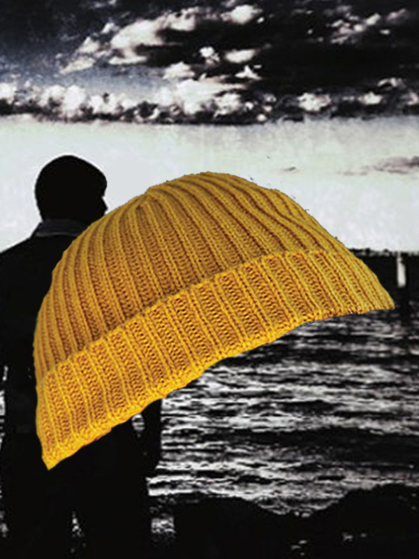 Dockermütze - Dockercap - Wollmütze - Strickmütze - Trawler Beanie  - Dockercap - one size - gelb - yellow